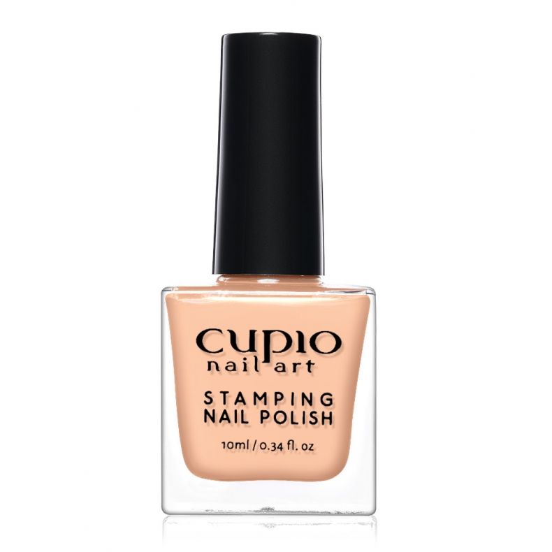Cupio Stamping Nail Polish 10ml in Nude für kreative Nagelgestaltungen