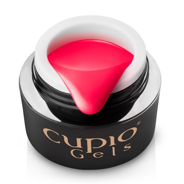 Dose mit pinkem Gel aus Cupio Gels für Nagelgestaltung