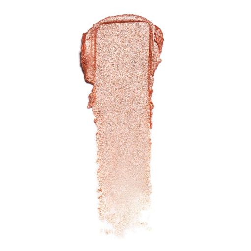 Rosa Champagner und glitzernder Lidschattenstrich
