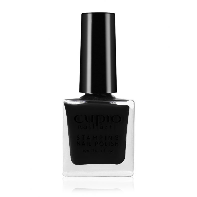 Stamping Nagellack - Black 10ml