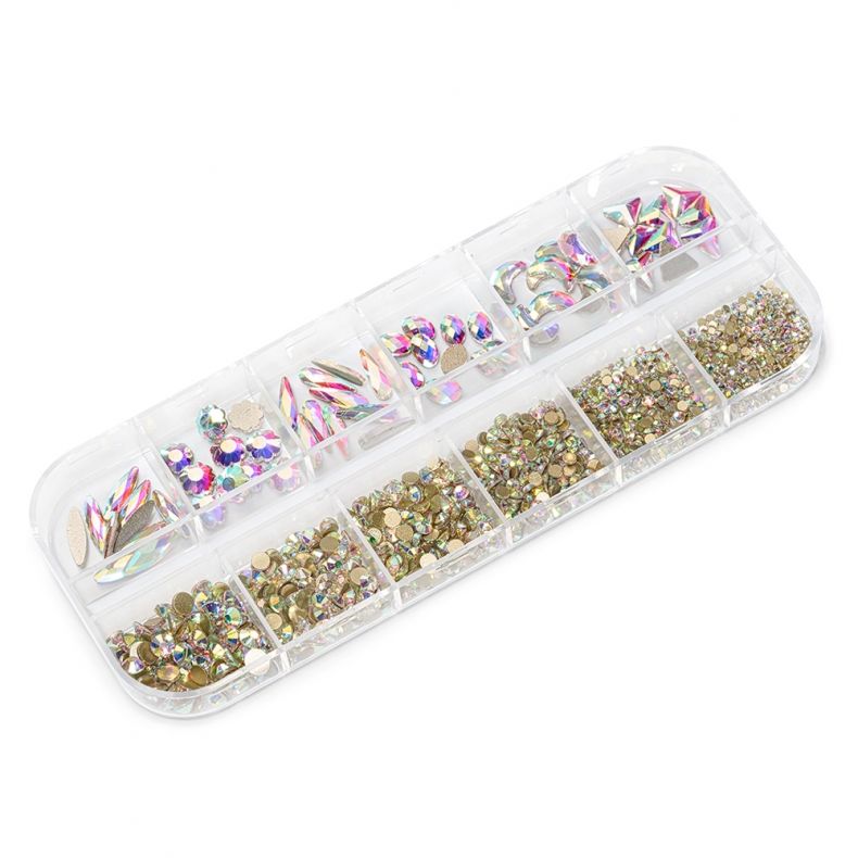 Cupio Nail Art Kristalle Set Brilliant Naked