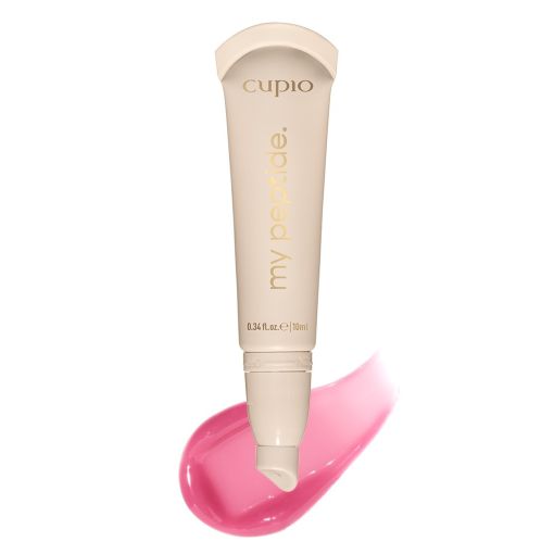 Tube mit pinkem Lippenbalsam Glanzeffekt