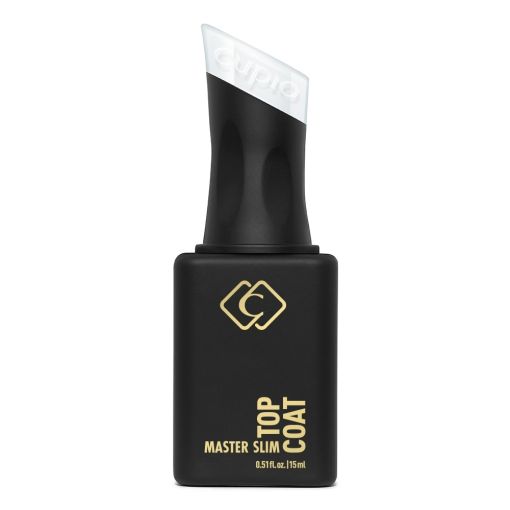 Schwarze Flasche Master Slim Top Coat 15ml für Nägel
