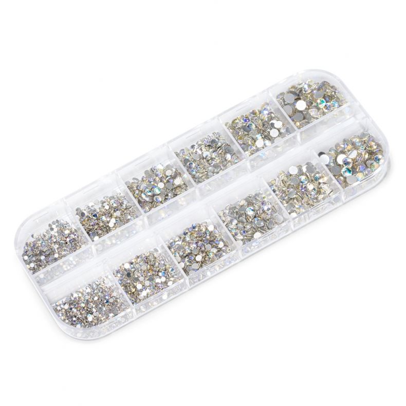 Cupio Nail Art Kristalle Set Splendor Silver