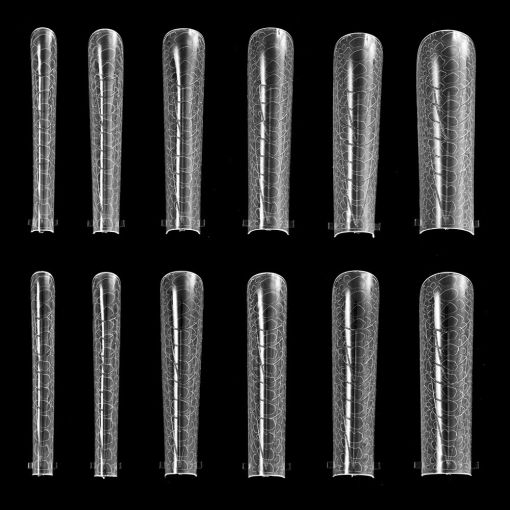 Set transparenter Kunststoffschutzhüllen für Angelruten
