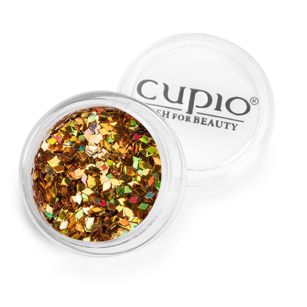 Cupio Pailletten Raute - Gold